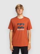 Billabong Wave T-paita punainen