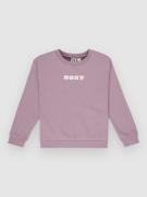 Roxy Surf Feeling Crew Brushed Kids Neulepaita pinkki