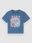 Roxy Eveoversize Washed Kids T-Paita sininen