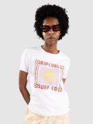 Rip Curl Cala Baby T-Paita valkoinen