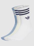 adidas Originals 3S Crew S 3P Socks kuviotu