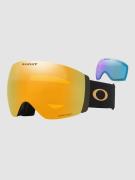 Oakley Flight Deck Pro L Mtlic Blk G+Bonuslens Laskettelulasit musta