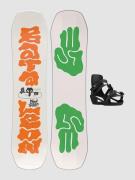 Bataleon Minishred + Minishred S 2026 Kids Lumilautapaketti kuviotu