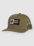 Salty Crew Pinnacle Retro Trucker Hattu vihreä