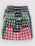Shaka Wear Plaid Pack Bokserit kuviotu