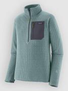 Patagonia R1 Air Zip Neck Fleeceneule sininen