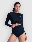 Roxy Beach Essential Pitkähihainen Lycra harmaa