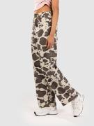 Printed Baggy Denim Farkut