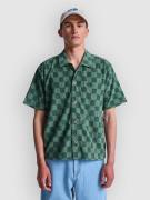 RVCA AF Checker Sponge T-paita vihreä