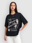 RVCA Easy Oversized T-Paita musta