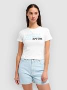 RVCA Club Rvca Rib T-Paita valkoinen