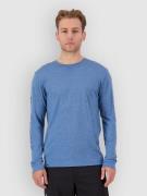 Mons Royale Zephyr Merino Tencel Aluskerrastopaita sininen