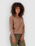 Mons Royale Yonder Merino Organic Cotton Kerrastopaita ruskea