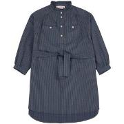 Bonpoint Babe Striped Dress Blue 6 Years