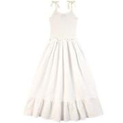 Tocoto Vintage Embroidered Midi Dress Off-White 4 Years
