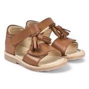Young Soles Flo Tassel Sandals Tan 20 (UK 4)