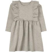 A Happy Brand Dress Gray Melange 86/92 cm