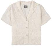 Tocoto Vintage Lace Shirt Cream 2 Years