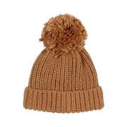 búho Rib-knit Hat Toffee M