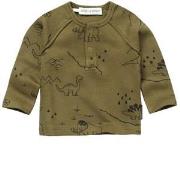 Sproet & Sprout Printed T-Shirt Khaki 12 Months