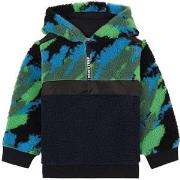 Stella McCartney Kids Printed Fleece Sweater Blue 6 Years