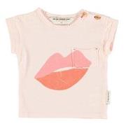 Piupiuchick T-Shirt With Print Pink 12 Months