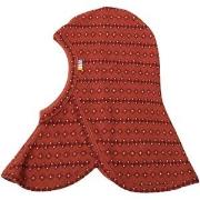 Joha Striped Wool Balaclava Chili Red 41 cm