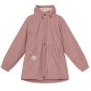 MINI A TURE Catia Fleece Lined Spring Jacket Pale Wood Rose 2 years