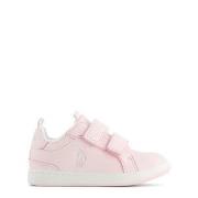 Ralph Lauren Heritage Court EZ Branded Sneakers Light Pink Smooth w/ P...