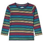 Frugi Favorite T-Shirt Tobermory Rainbow Stripe 0-3 months