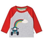 Frugi Tractor T-Shirt Gray 0-3 months