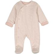 Absorba Striped Footed Pajama Powdery Pink 0 Month