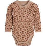 Hust&Claire Badia Printed Baby Body Biscuit Melange 68 cm