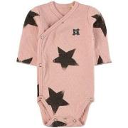 NUNUNU Faded Star Wrap Body Pink Newborn