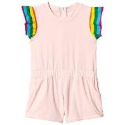 Hootkid Frill Sleeve Romper Pale pink 12 years