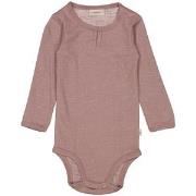 Wheat Gatherings Baby Body Dusty Lilac 3 Months