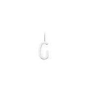 Design Letters Silver Letter Charm 10 mm - G One Size