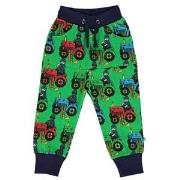 Småfolk Printed Sweatpants With Tractors Green 1-2 Years