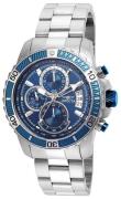 Invicta Miesten kello 22413 Pro Diver Sininen/Teräs Ø45 mm