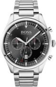 Hugo Boss Miesten kello 1513712 Pioneer Musta/Teräs Ø44 mm