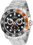 Invicta Miesten kello 33299 Pro Diver Musta/Teräs Ø50 mm