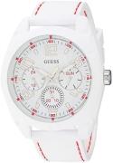 Guess Miesten kello U1256G2 Valkoinen/Kumi Ø45.5 mm