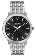 Bulova Miesten kello 96A134 Dress Musta/Teräs Ø41 mm