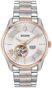 Bulova Miesten kello 98A213 Classic Hopea/Punakultasävyinen Ø42 mm