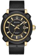 Bulova Miesten kello 98B303 Precisionist Musta/Teräs Ø46.5 mm