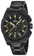 Festina Miesten kello F16969-3 Sport Musta/Teräs Ø44 mm