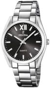 Festina Naisten kello F20622-6 Boyfriend Musta/Teräs Ø36.8 mm