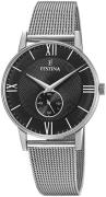 Festina F20568-4 Retro Musta/Teräs Ø36 mm