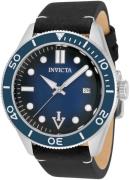 Invicta Miesten kello 33515 Vintage Sininen/Nahka Ø44 mm