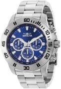 Invicta Miesten kello 21482 Specialty Sininen/Teräs Ø45 mm